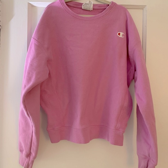 Light Purple Champion Crewneck | Poshmark